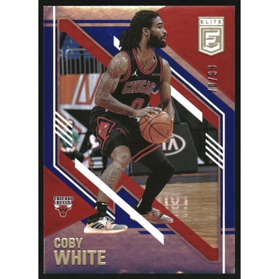 2020-21 Elite Blue #73 Coby White