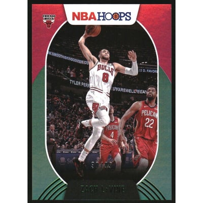 2020-21 Hoops Green #196 Zach LaVine