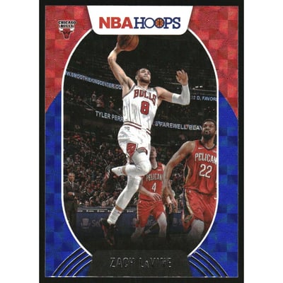 2020-21 Hoops Hyper Blue #196 Zach LaVine
