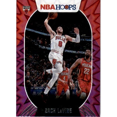 2020-21 Hoops Purple Explosion #196 Zach LaVine