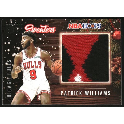 2020-21 Hoops Rookie Sweaters #4 Patrick Williams