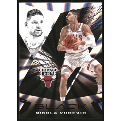 2020-21 Panini Black Copper #28 Nikola Vucevic