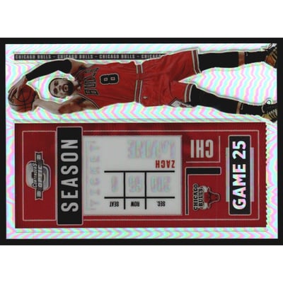 2020-21 Panini Contenders Optic Silver #15 Zach LaVine