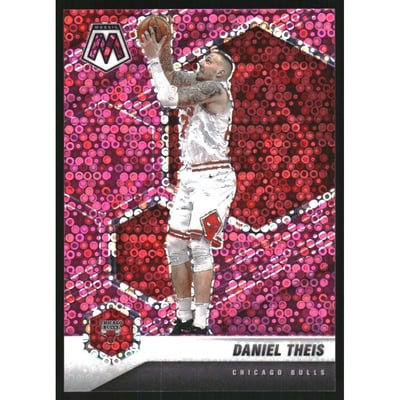 2020-21 Panini Mosaic Mosaic Fast Break Pink #139 Daniel Theis