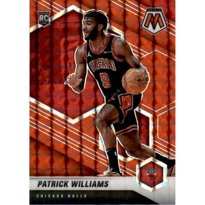 2020-21 Panini Mosaic Mosaic Red #206 Patrick Williams