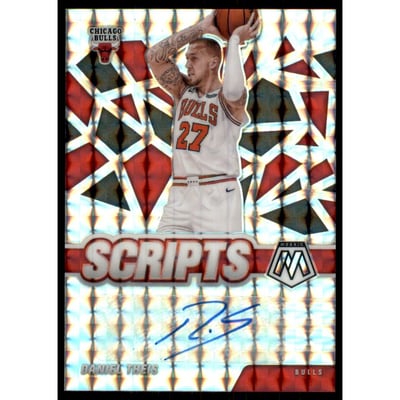 2020-21 Panini Mosaic Scripts #52 Daniel Theis