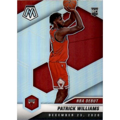 2020-21 Panini Mosaic Silver #267 Patrick Williams