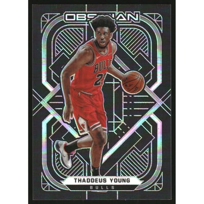 2020-21 Panini Obsidian #59 Thaddeus Young