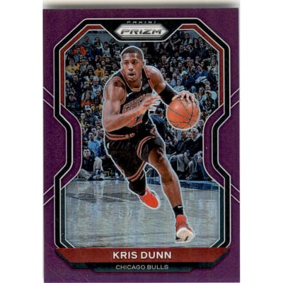 2020-21 Panini Prizm Prizms Purple #101 Kris Dunn