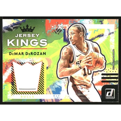2021-22 Donruss Jersey Kings #56 DeMar DeRozan