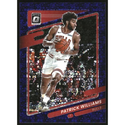 2021-22 Donruss Optic Fast Break Purple #17 Patrick Williams