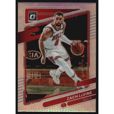 2021-22 Donruss Optic Holo #105 Zach LaVine