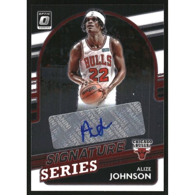 2021-22 Donruss Optic Signature Series #31 Alize Johnson