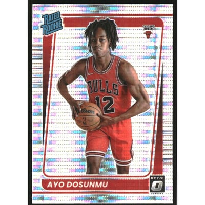 2021-22 Donruss Optic Target Box Set #171 Ayo Dosunmu