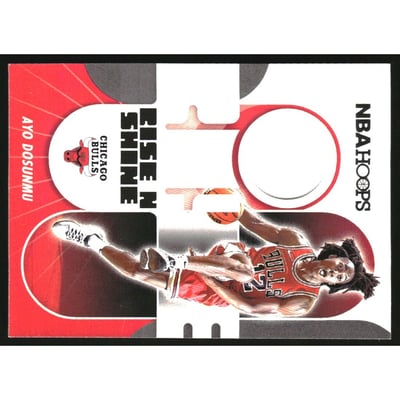 2021-22 Hoops Rise N Shine Memorabilia #33 Ayo Dosunmu