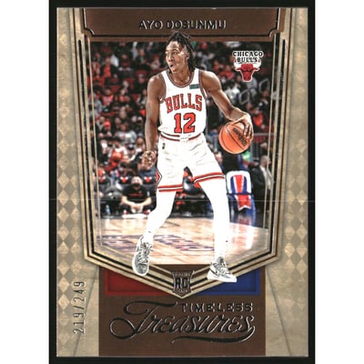 2021-22 Panini Chronicles #459 Ayo Dosunmu/Timeless Treasures