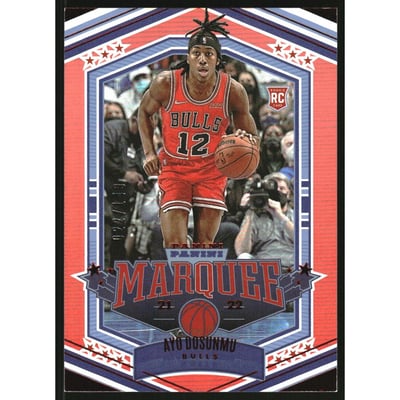 2021-22 Panini Chronicles Red #344 Ayo Dosunmu/Marquee