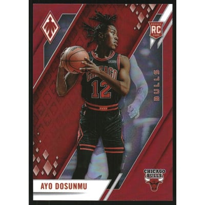 2021-22 Panini Chronicles Red #673 Ayo Dosunmu/Phoenix