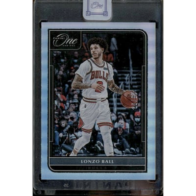 2021-22 Panini One and One #90 Lonzo Ball