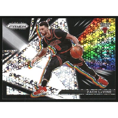 2021-22 Panini Prizm Prizmatic Fast Break #11 Zach LaVine