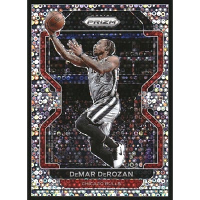 2021-22 Panini Prizm Prizms Fast Break #113 DeMar DeRozan