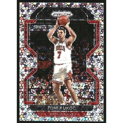 2021-22 Panini Prizm Prizms Fast Break #247 Toni Kukoc