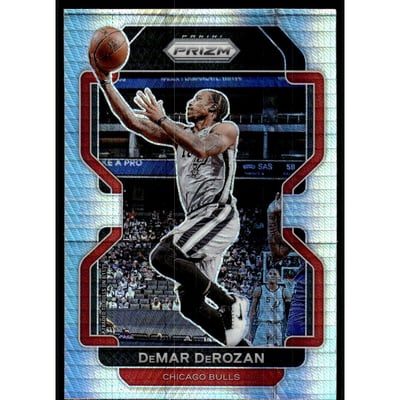 2021-22 Panini Prizm Prizms Hyper #113 DeMar DeRozan