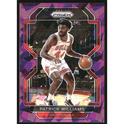 2021-22 Panini Prizm Prizms Purple Ice #6 Patrick Williams
