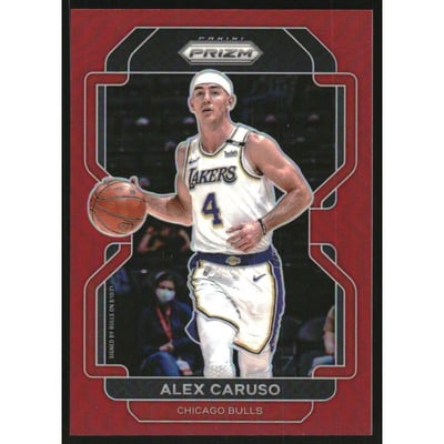 2021-22 Panini Prizm Prizms Red #83 Alex Caruso
