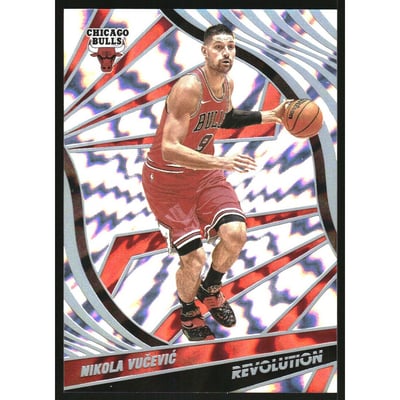 2021-22 Panini Revolution Asia Holo Silver #54 Nikola Vucevic