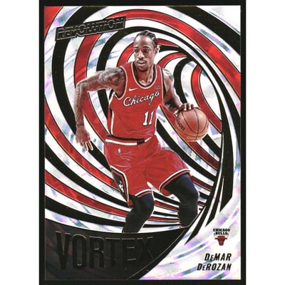 2021-22 Panini Revolution Vortex Fractal #15 DeMar DeRozan
