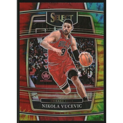 2021-22 Select Prizms Tie Dye #92 Nikola Vucevic
