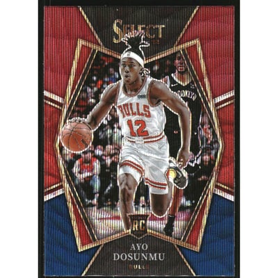 2021-22 Select Prizms Tri-Color #154 Ayo Dosunmu