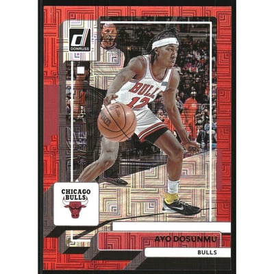 2022-23 Donruss Choice Red #34 Ayo Dosunmu