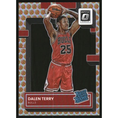 2022-23 Donruss Optic Basketballs Parallel #232 Dalen Terry RR