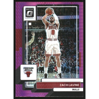2022-23 Donruss Optic Hyper Pink #51 Zach LaVine