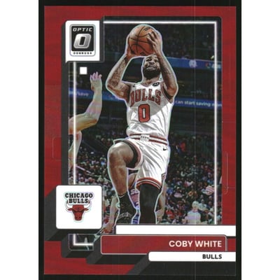 2022-23 Donruss Optic Red #90 Coby White