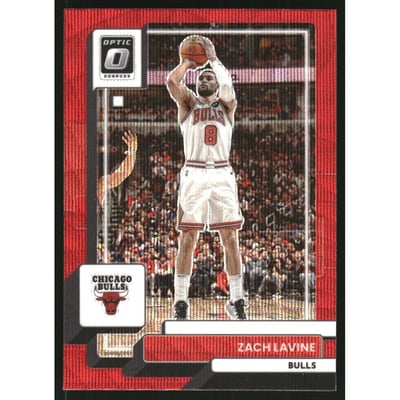 2022-23 Donruss Optic Red Wave #51 Zach LaVine