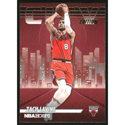 2022-23 Hoops City Edition Holo #11 Zach LaVine