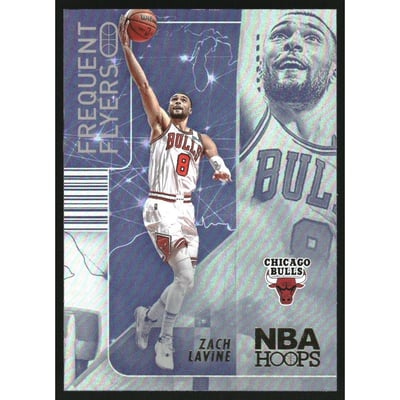 2022-23 Hoops Frequent Flyers Holo #2 Zach LaVine