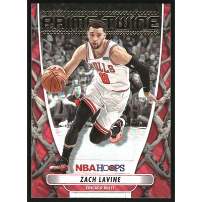2022-23 Hoops Prime Twine Holo #14 Zach LaVine