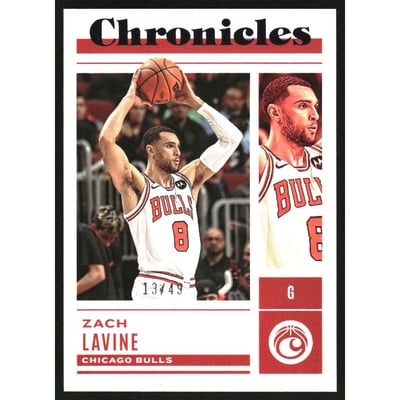 2022-23 Panini Chronicles Purple #5 Zach LaVine