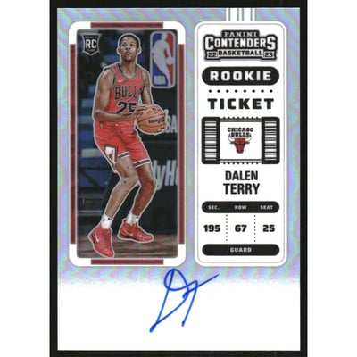 2022-23 Panini Contenders Premium #141 Dalen Terry