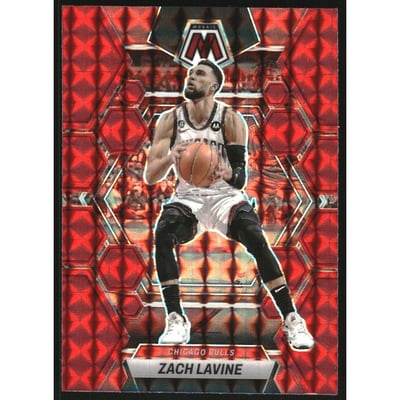 2022-23 Panini Mosaic Mosaic Red #20 Zach LaVine