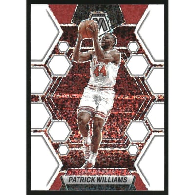 2022-23 Panini Mosaic White Sparkle #131 Patrick Williams