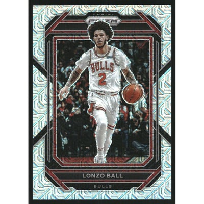 2022-23 Panini Prizm Prizms Mojo #88 Lonzo Ball