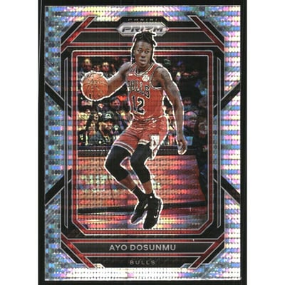 2022-23 Panini Prizm Prizms Pulsar #79 Ayo Dosunmu