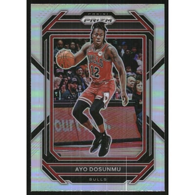 2022-23 Panini Prizm Prizms Silver #79 Ayo Dosunmu
