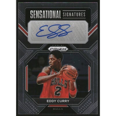 2022-23 Panini Prizm Sensational Signatures #41 Eddy Curry