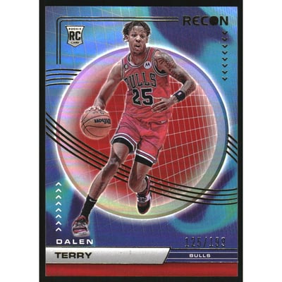 2022-23 Panini Recon Holo Red #245 Dalen Terry